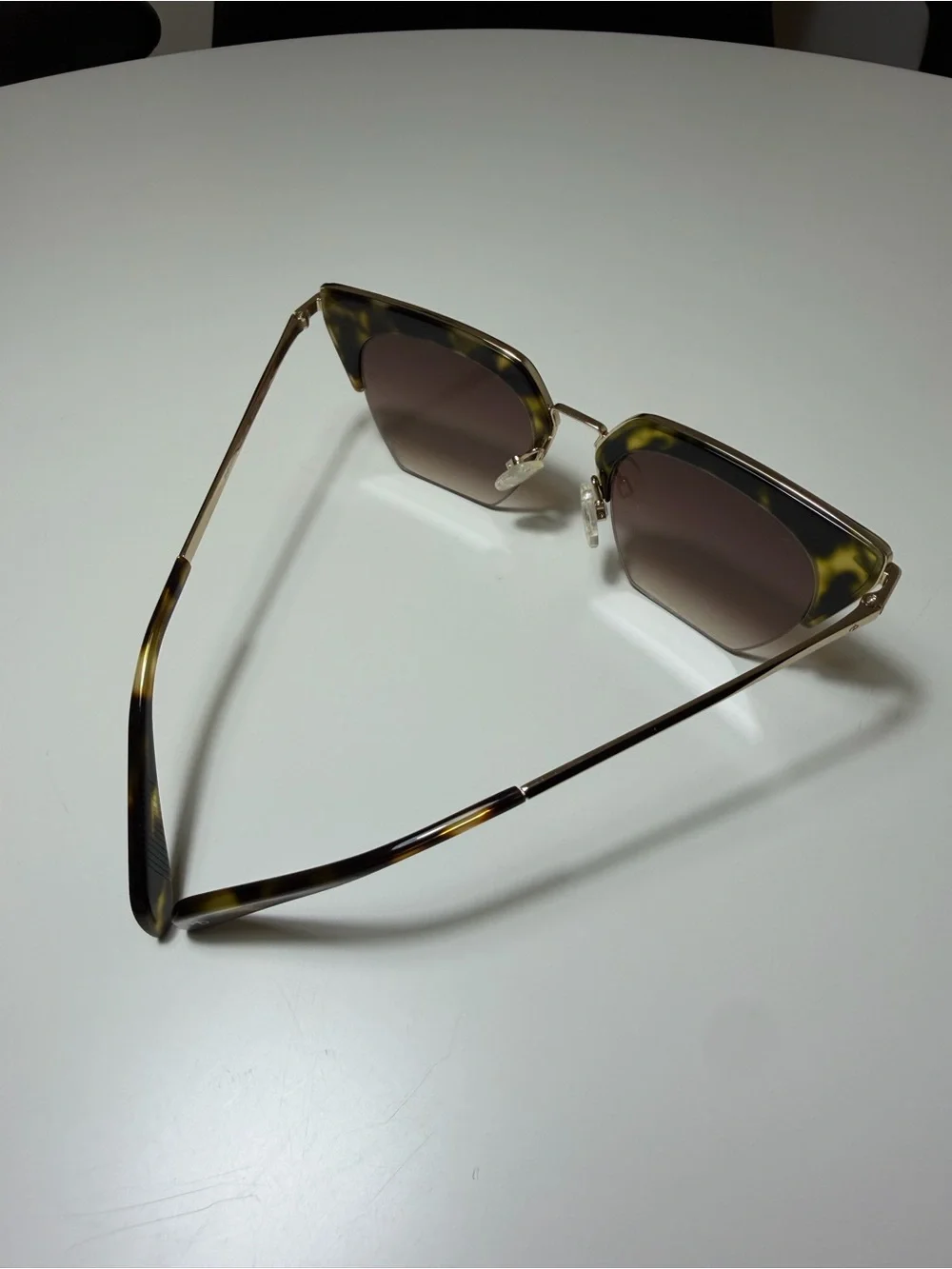 rag & bone Tortoiseshell and Gold Sunglasses